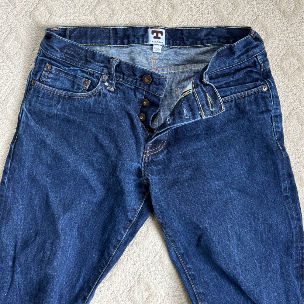 Tellason Ladbroke Grove slim tapered jeans NWOT